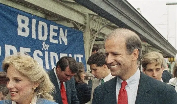 Джо Байден на президентских выборах 1988 года
