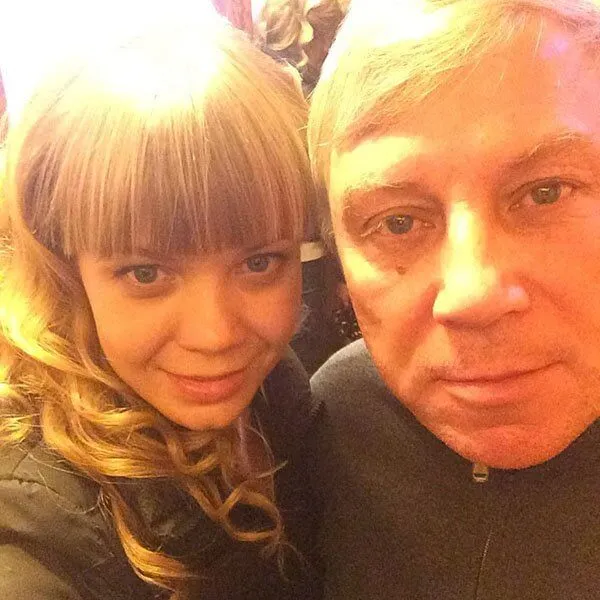 Алла Михеева с отцом