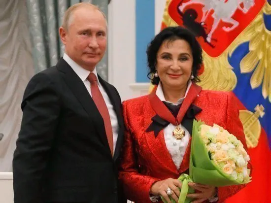 Ирина Винер и ее муж Алишер Усманов