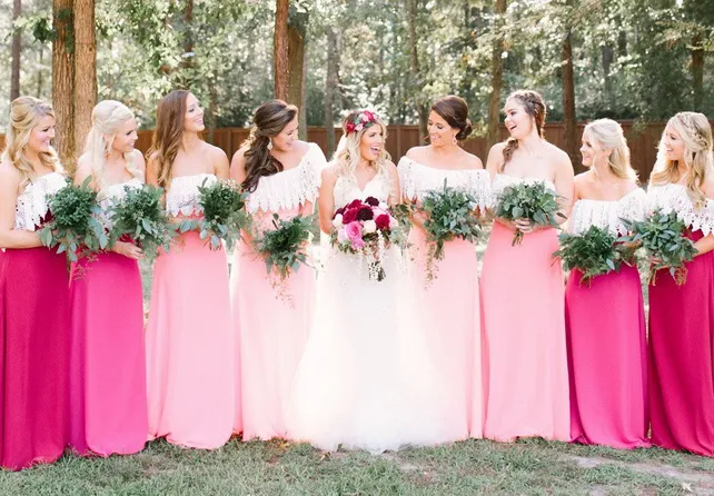 7 секретов: как выбрать платья подружкам невесты 