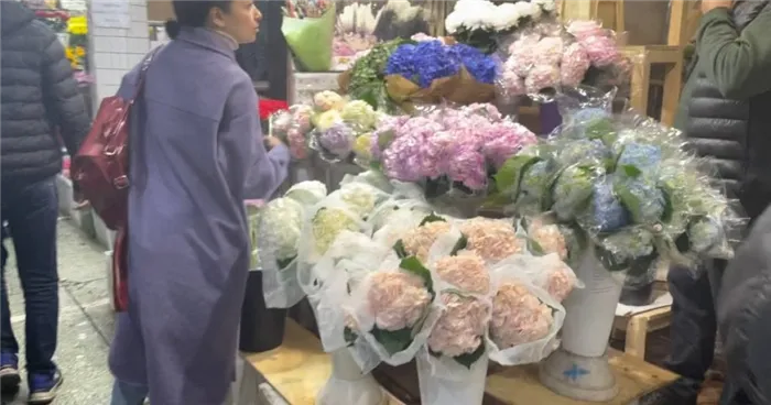 Сколько стоят цветы на Рижском рынке