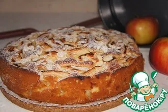 Рецепт: Яблочный пирог от бабушки Эммы
