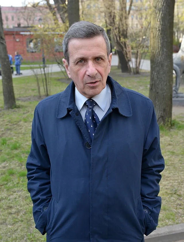 Актёр Борис Смолкин, май 2017 г.