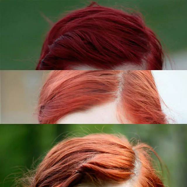 красные волосы