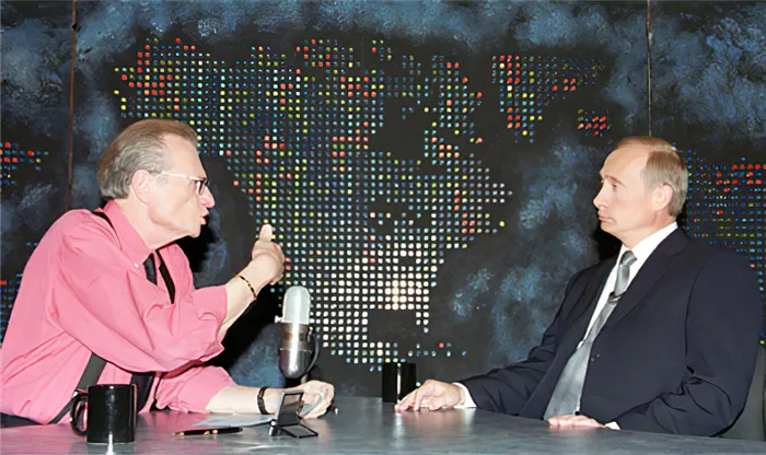 Интервью Владимира Путина Ларри Кингу в 2000 году
