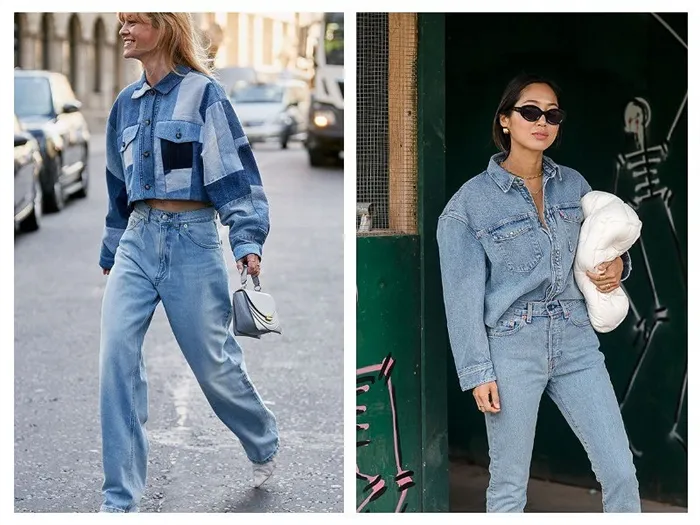 С чем носить джинсовую куртку в 2022: 6 самых модных и эффектных вариантов