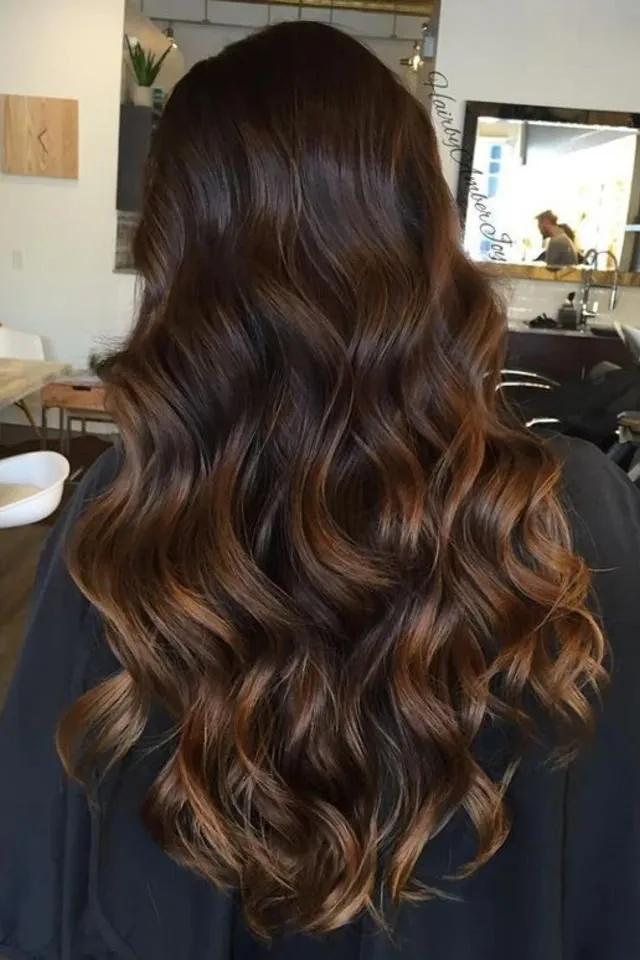 large fustany beauty hair brown hair color 18 1 - Коричневый цвет волос: оттенки, фото, краска, видео
