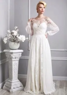 Свадебное платье от Васильков с ажуром