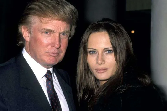 Дональд Трамп и Мелания Кнавс, 1998 год