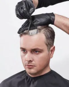 окрашивание мужских волос