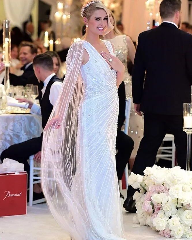 Свадебное платье Пэрис Хилтон в 2021 году 