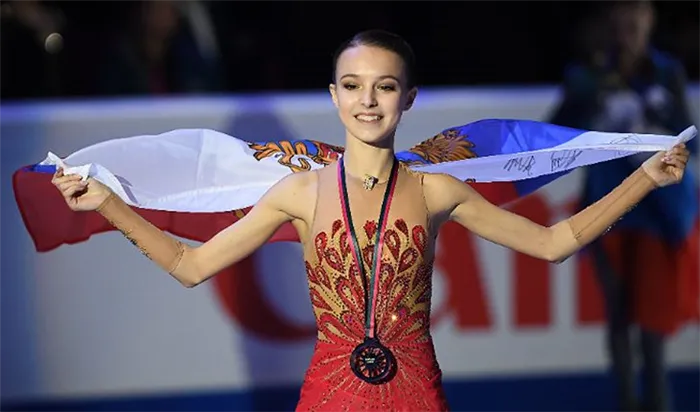 Анна Щербакова на финале Кубка России