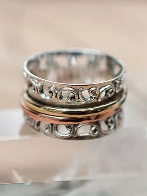 комбинированное кольцо