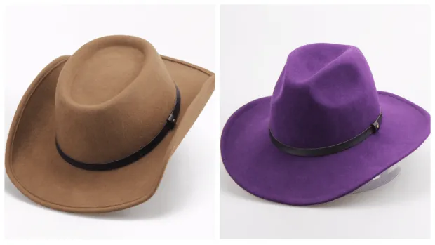 ковбойские шляпы с декором