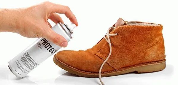 Как почистить замшевую обувь
