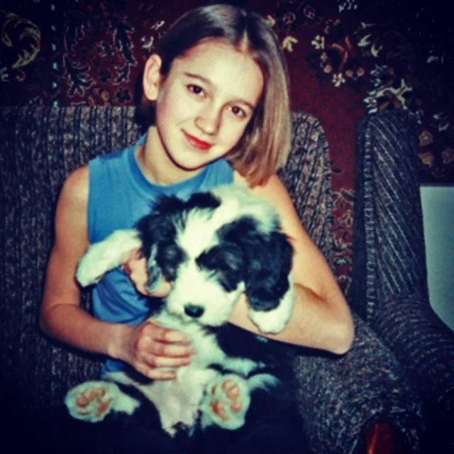 Ольга Бузова в детстве
