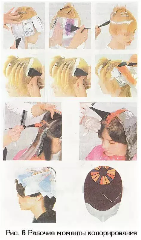 Техника окрашивания волос балаяж популярные методы с фото