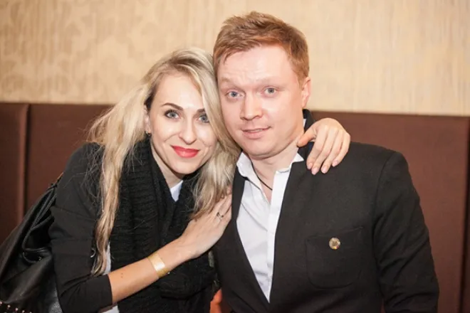 Екатерина Моргунова с мужем