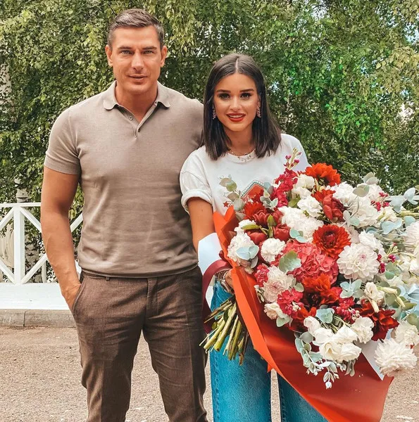 Курбан Омаров и его бывшая жена Ксения Бородина