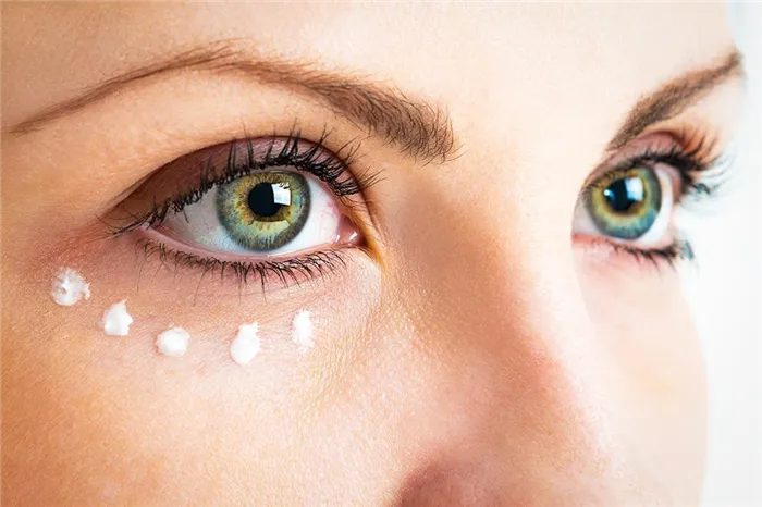 Для чего используется крем для красоты кожи вокруг глаз