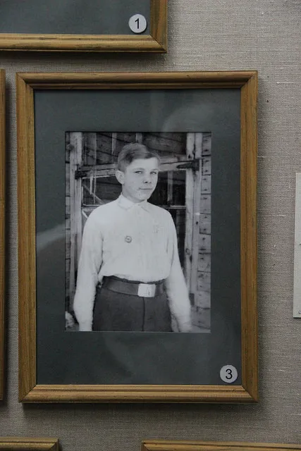 Ю.Гагарин. 15 лет, 1949 год. Дом космонавтов