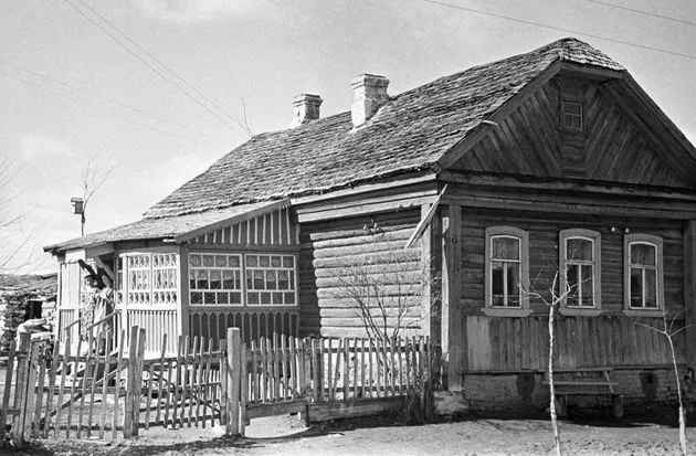 Дом Гагариных в деревне Клушино/ © foto-history.livejournal.com