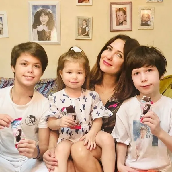 Екатерина с детьми