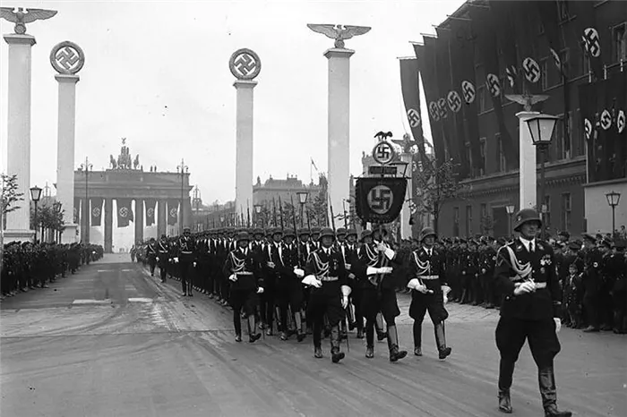 Митинги и шествия в Германии 1933- 1940 года