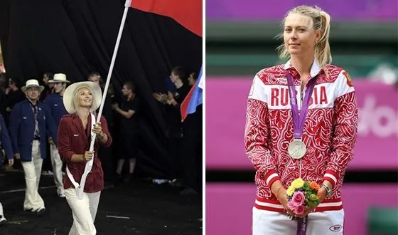 Мария Шарапова на Олимпиаде-2012