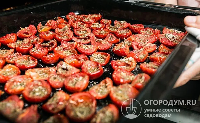 Вяленые помидоры в духовке (на зиму) - фото шаг 1