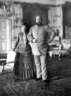 Император Александр III с супругой Марией Федоровной