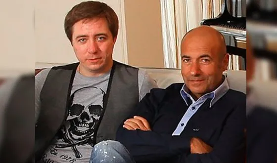 Игорь Крутой с сыном