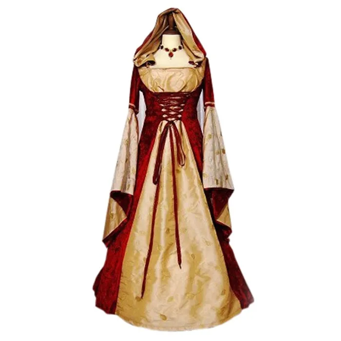 В Средневековье платья шили из ярких тканей. / Фото: color-harmony.livejournal.com