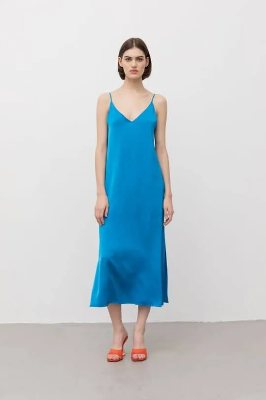 Синее платье Lime