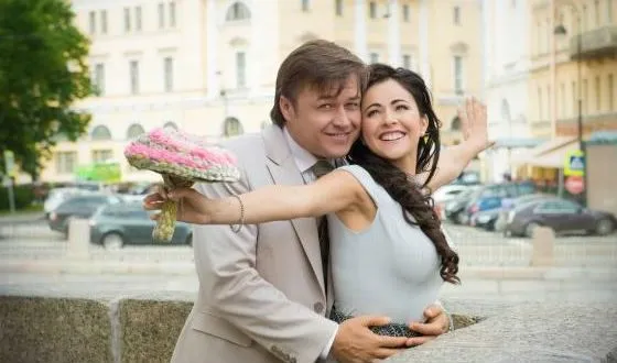 Свадьба Любови Тихомировой и Ласло Долински