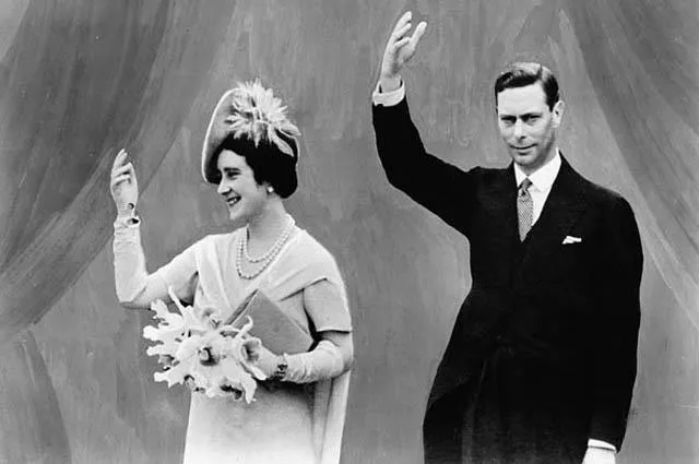 Король Георг VI и королева Елизавета на ярмарке мира в 1939 году в Нью-Йорке