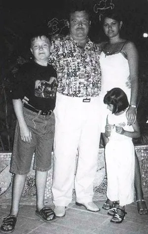 Ирина и Михаил Круг с детьми