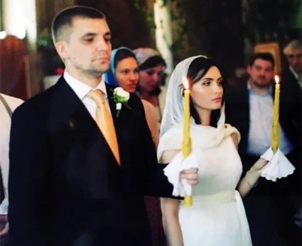 Венчание Василия Вакуленко (Басты) и его жены Елены Пинской