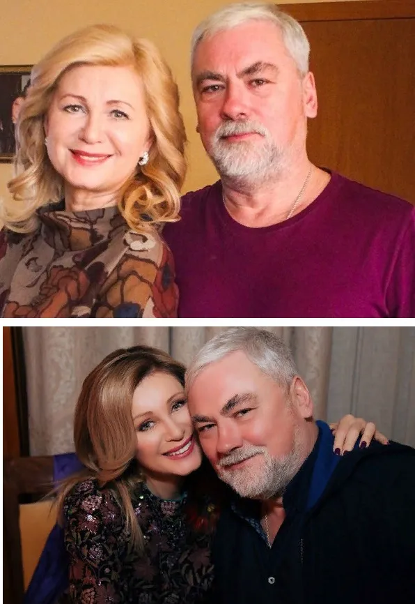 На фото Вика Цыганова с мужем (до и после пластики)