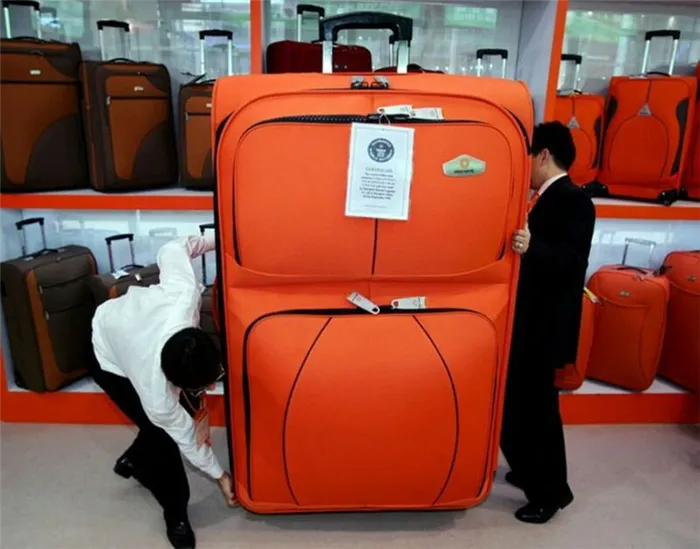 Размер чемодана