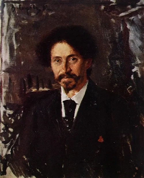 Портрет И.Е. Репина. (1882). Автор: Валентин Серов. | Фото: artchive.ru
