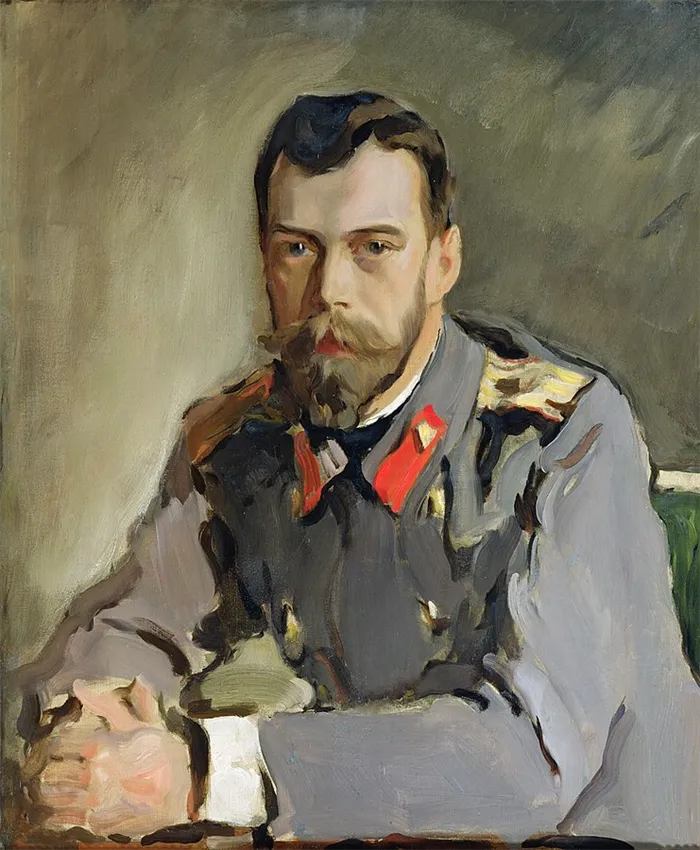 File:Валентин А. Серов - Портрет Николая II (Третьяковская галерея).jpg