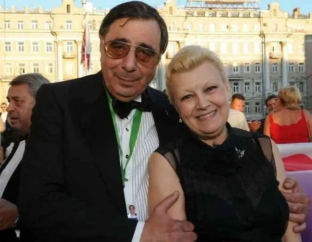 Михаил Цивин с женой Натальей Дрожжиной