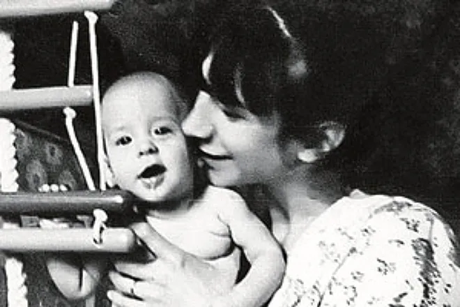 Валерия Киселева с сыном иваном