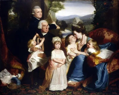 Копли Джон Синглтон. «Семья Копли», 1776 год