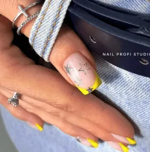 Звезды на ногтях: 150+ идей для стильных и модных женщин
