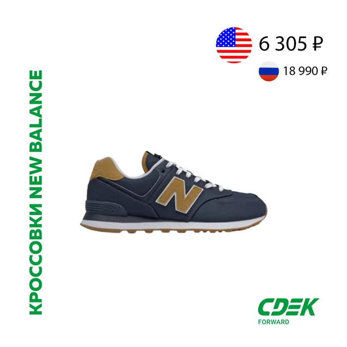 Кроссовки New Balance