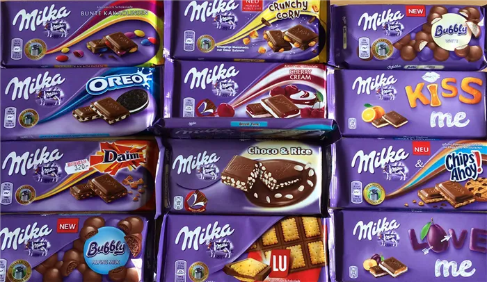 Шоколад Milka